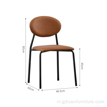 Retro industriële eetkamerstoelen